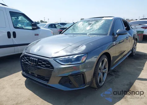 2021 Audi A4 Premium Plus 45 Tfsi S Line Quattro S Tronic из США, поврежденный, VIN WAUEAAF43MN012636